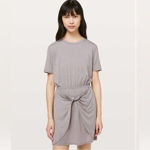Lululemon Unwind Your Mind Short Sleeve Dress